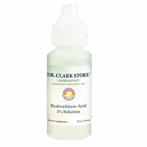 Hydrochloric Acid 5% 1fl oz
